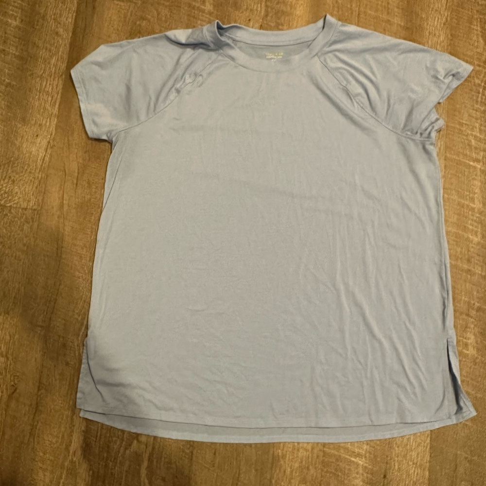 Tek Gear Light Blue Short Sleeve Tee